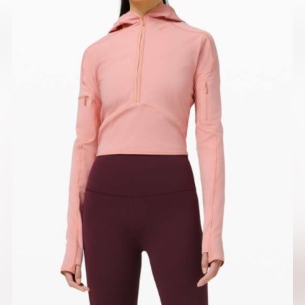Lululemon break a trail 1/2 zip hoodie
